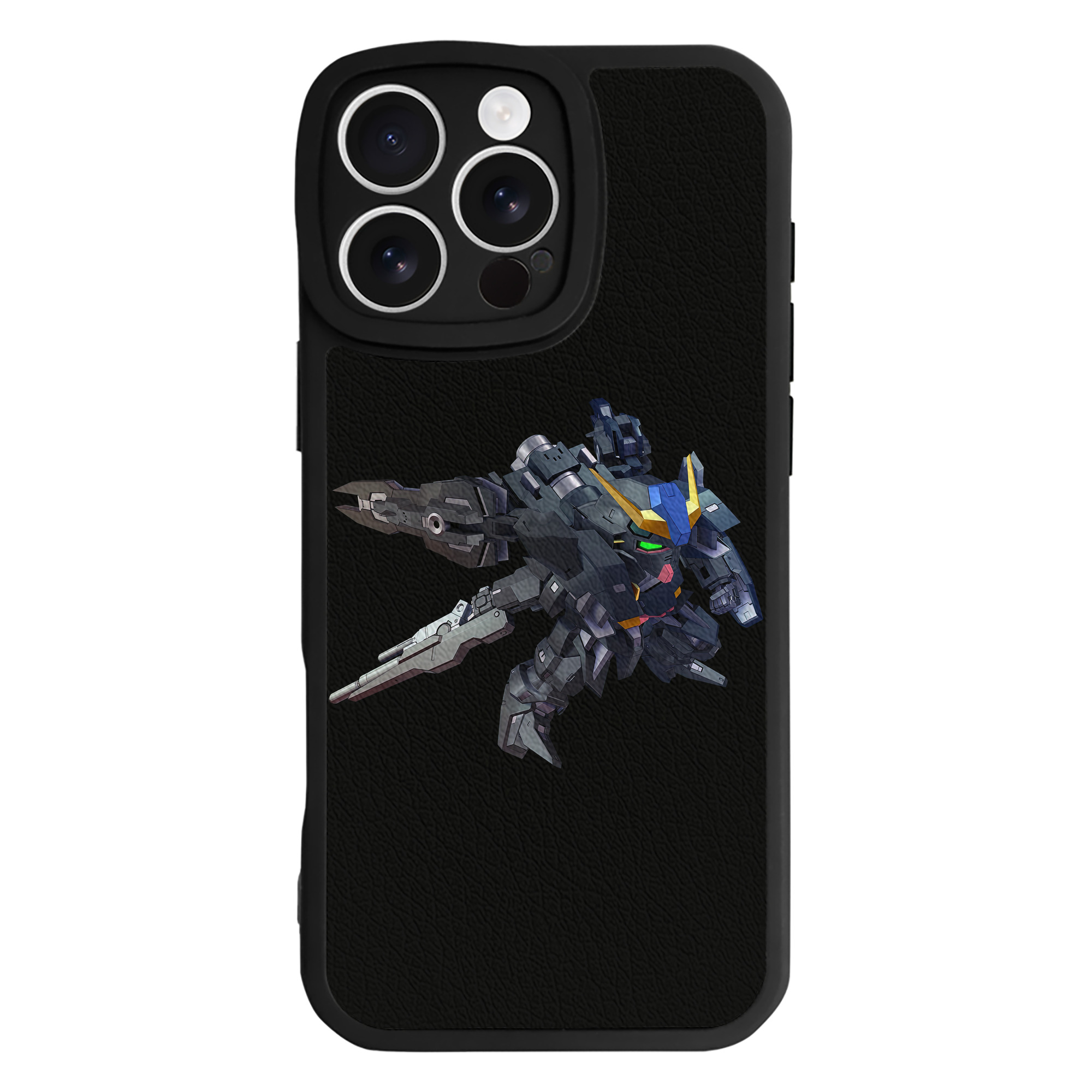 （画像用） 機動戦士ガンダム Mobile Suit Gundam 【iPhone 16シリーズ対応】シリコンスマホケース（レザー調） 材質：シリコン